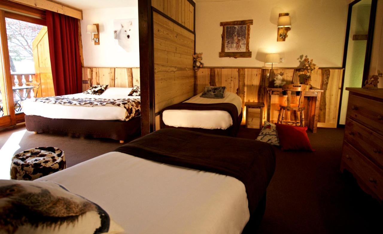 Hotel Serre Palas Les Deux Alpes Eksteriør billede