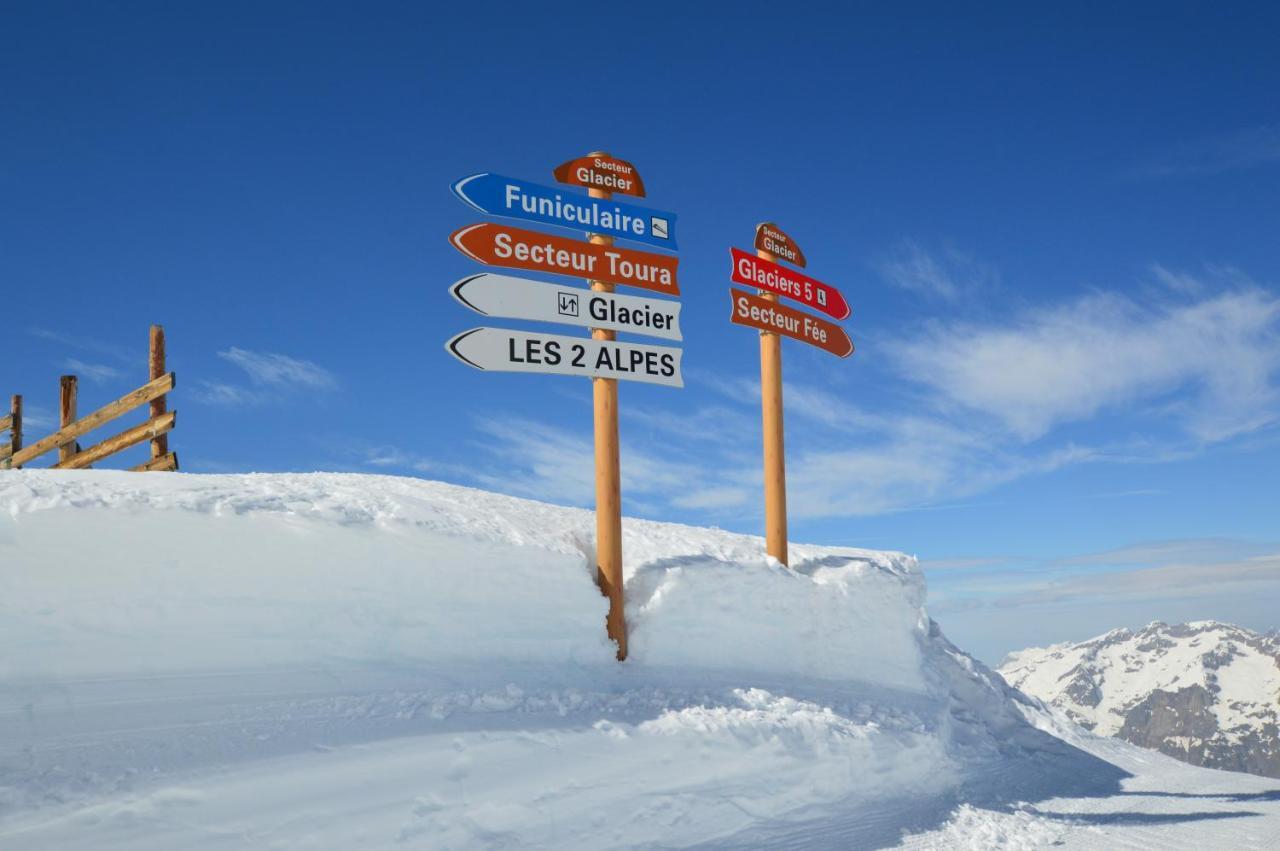 Hotel Serre Palas Les Deux Alpes Eksteriør billede